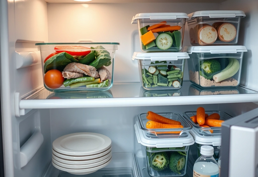 Organizacja lodówki w diecie redukcyjnej